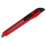 Copenhagen Pro afbreekmes klein - met slot - 9 mm - rood Doos 60st 
( worden per stuk berekend ) 
