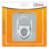 Q-Parts Sjoroog dubbel, Trekkracht 1000kg ( 1000daN ) in blister