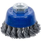 BGS Komborstel staaldraad getwist, 65mm, M14