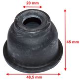 Intersteer Fusee Rubber met Harde Rand 48.5mm x 45mm G20