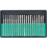 BGS Mini Diamand stiftfreesset 20dlg, 3mm stift