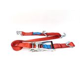 Jumbo Spanband Oprijwagen / Autoambulance  50mm x 3 mtr met 4 haken Montage over het wiel  2T