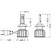 Osram LEDriving® HL BRIGHT H7/H18