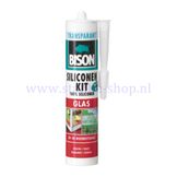 Bison Siliconenkit Transparant Glas 310ml