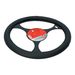 Carpoint Steering Wheel Cover Black Matt Finish