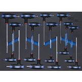 BGS Gereedschapmodule 3/3, T-grip stiftsleutelset, 18dlg
