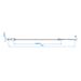 Q-Parts Remkabel Bus 26mm 1020mm/1216mm Type als Alko '97>