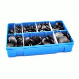 Ripca Assortiment Blinde plug Zwart
