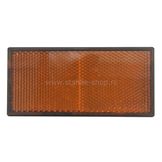 Q-Parts Reflector Zelfklevend 104mm x 51mm Oranje