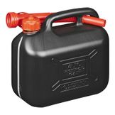 Jerrycan Plastic Zwart 5ltr