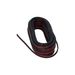 Speaker cable 0,75mm2 Black/red 10m