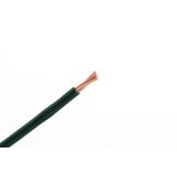 Q Cable Enkeladerige Kabel 0.35mm² Rol 100mtr Groen