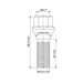 Wielbout 12mm x 1.25mm - 22mm - 48.5mm - Consich - 17mm