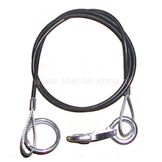 Q-Parts Breekkabel 150cm Zwart