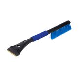 IJskrabber met Borstel Polystereen / Messing blad, diverse kleuren