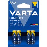 VARTA Batterij AAA  Longlife Blister 4st 