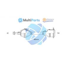 ODM Multiparts | Aandrijfas 
Lengte: 485mm | Buitenvertanding wielzijde: 42 | Aslichaamdiameter aandrijfkant: 134mm