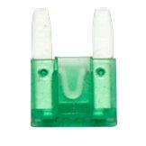 SWG Vlaksteekzekering mini 30 A, groen Blister 6st.