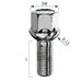 Wielbout 14mm x 1.5mm - 27mm - 48mm - Bolconisch - 17mm
