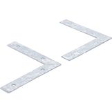 Raamhoekset 150x150x25x2mm, 2dlg, verzinkt