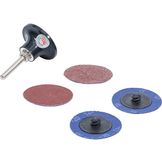 BGS Schuurset 5dlg, 50mm, 6mm opspanas