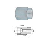 Nippel 12x1 Inw 21,5x5.00 10st.
