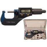 BGS Micrometer digitaal 0-25mm, 0,001mm
