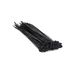 Konnect Cable Ties 370 x 7.6mm Black 100 pcs