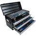 BGS Gereedschapkoffer 143dlg, metaal, 3 laden, 535x290x240mm, 20,5Kg