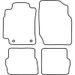 Autostyle Automatten Nissan Almera 3-deurs 2000-2007