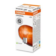 Osram 12v - 21w - BAU15S - PY21W 1 overdoos  5x10 (=50st)