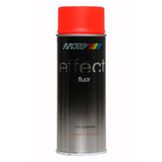 MoTip Deco Effect Spuitbus 400ml Fluoriserend Rood/oranje