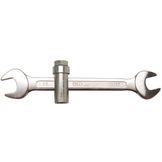 BGS Sanitairsleutel 17x19mm + stokschroef adapter M10