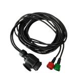 Q-Parts Radex Kabelset met connector 6mtr 13-polige stekker ( 7-aderig ) 