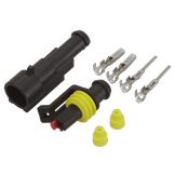 SWG Superseal-insteekconnectorset 1-polig, 1 x 1,5 mm², DIN 400509 Blister 8st.