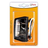 Q-Parts Kentekenverlichting 68mm x 38mm in blister