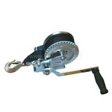 Q-Parts Handlier 545kg Band 50mm x 8,5mtr met haak, voet 136mm x 89mm