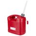 Pessol Brandstofjerrycan rood 20 l met flexibele uitloop