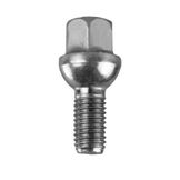 TWS Wielbout M14x1,50 - 45mm - Bol R14 - SW17 - Zilver - Zakje 5st