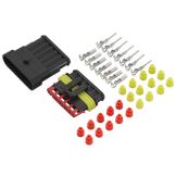 SWG Superseal-insteekconnectorset 6-polig, 6 x 1,5 mm², DIN 400509 Blister 38st.