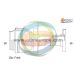 ODM Multiparts Homokineet Binnenzijde VW T5 1.9 D. halve as
