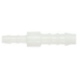 SWG Slangkoppeling, rechte reduceerconnector, 8 / 4mm  kunststof Blister 1st.