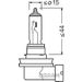 Osram 12v - 55w - PGJ19-2 - H11 - Ultra Life