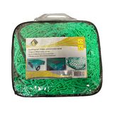 Aanhangernet groen 2x3m.elastische rand