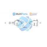 ODM Multiparts 
 Driveshaft Lengte: 485mm 
 Buitenvertanding wielzijde: 42 
 Aslichaamdiameter aandrijfkant: 134mm