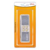Q-Parts LED Markeringslamp 110x40mm 12v/24v Wit( Blister )