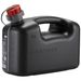 Pessol Brandstofjerrycan zwart 5 l met flexibele uitloop