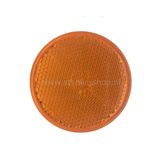 Q-Parts Reflector Radex Zelfklevend Ø 60mm Oranje