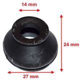 Intersteer Fusee Rubber 27mm x 24mm G14 ( DS02-1 )