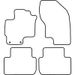 Automatten passend voor Mitsubishi Outlander III PHEV 2013-